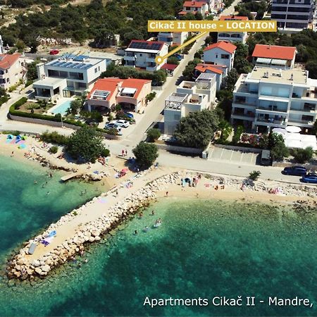 Apartments Cikac II - Modern Apartments By The Beach Mandre Extérieur photo